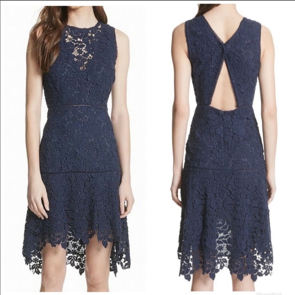Crochet Sheath Dress by Joie